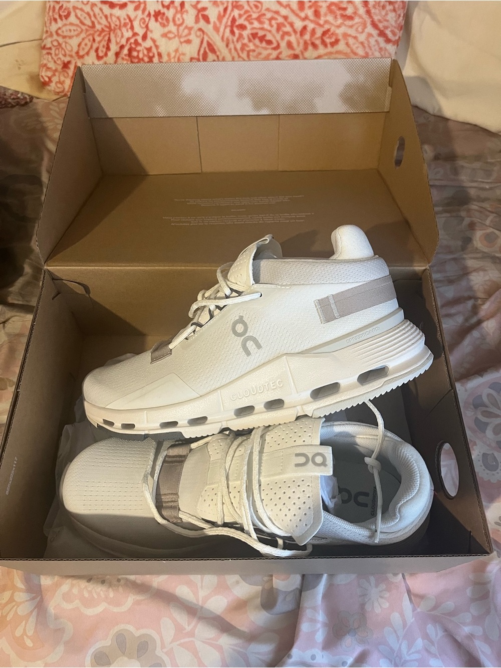 Brand new on running shoes
